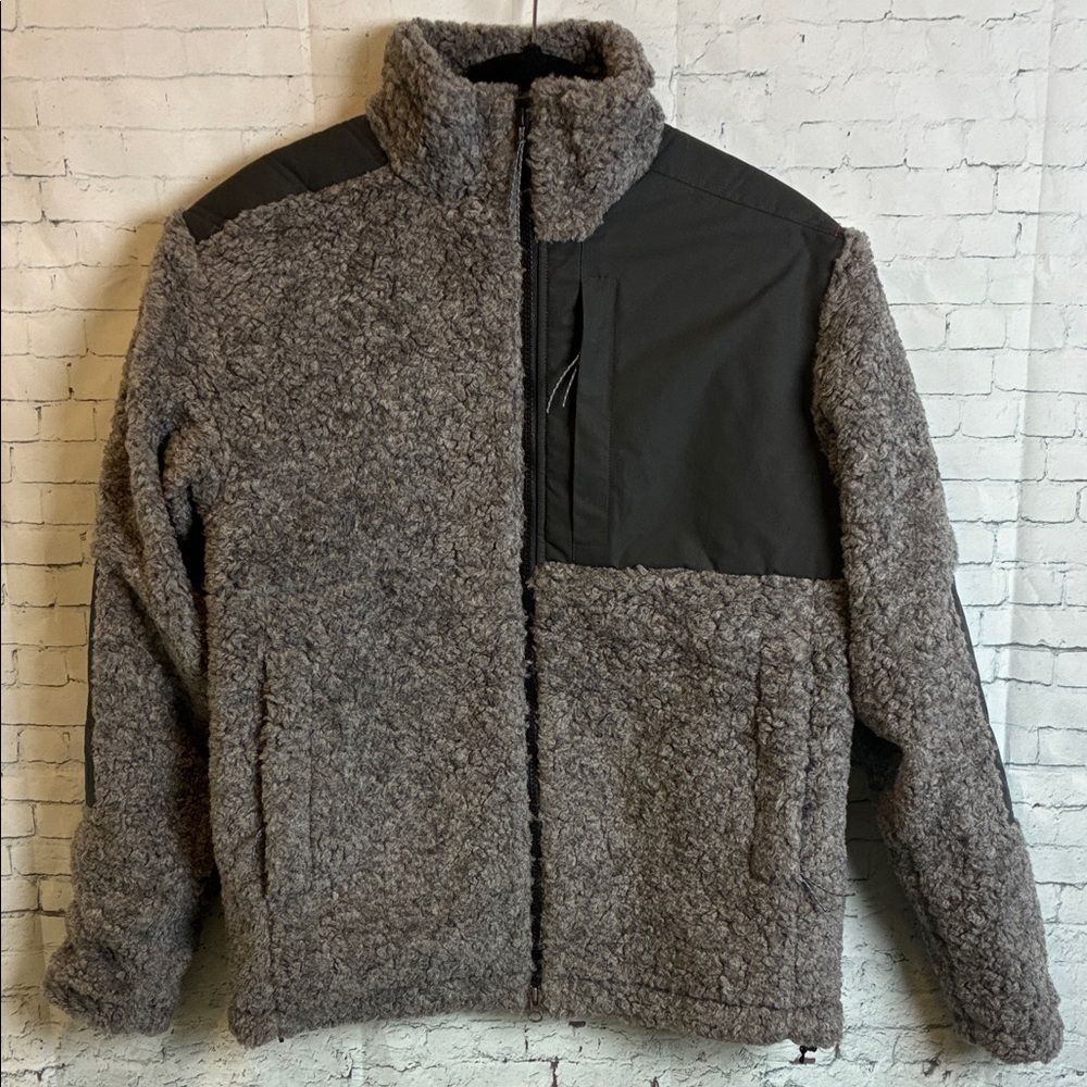 Alps & Meters NWT Full-Zip Fleece Jacket Men’s Small Gorpcore Winter Luxury